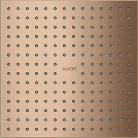 Hansgrohe Axor ShowerSolutions Kopfbrause 250/250 2jet brushed red gold