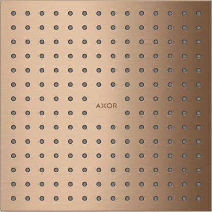 Hansgrohe Axor ShowerSolutions Kopfbrause 250/250 2jet brushed red gold