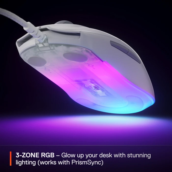 SteelSeries Rival 3 Gen 2, weiß, USB