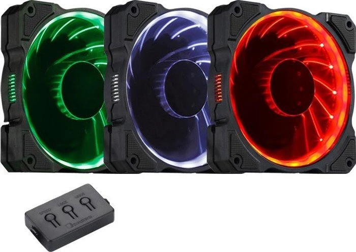 Jonsbo FR-131 RGB, LED-Steuerung, Lüftersteuerung, 120mm, 3er-Pack