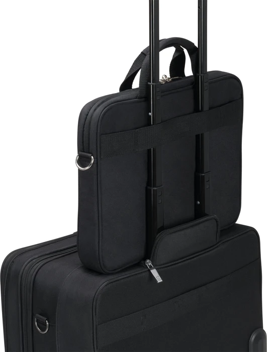 Dicota Top Traveller Mouse Kit schwarz, Comfort Wireless Mouse mit Notebooktasche 14-15.6", USB