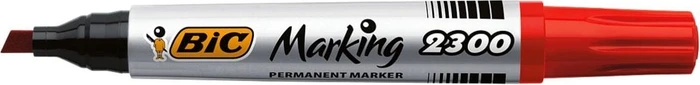BIC Marking 2300 ECOlutions Permanentmarker Keilspitze 3.7-5.5mm rot