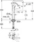 Grohe Essence Einhand-Waschbeckenarmatur 1/2" XL-Size hard graphite Vorschaubild