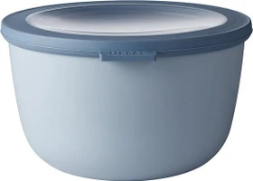 Mepal Multischüssel Cirqula rund Aufbewahrungsbehälter 2l nordic blue