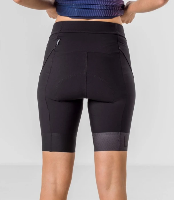 Löffler Hotbond RF SQL Fahrradhose kurz forest (Damen)