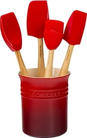 Le Creuset Craft Kochkellen-Set kirschrot, 5-tlg.
