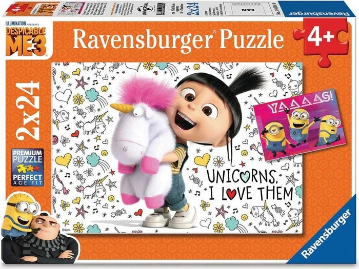 Ravensburger Puzzle Agnes und die Minions