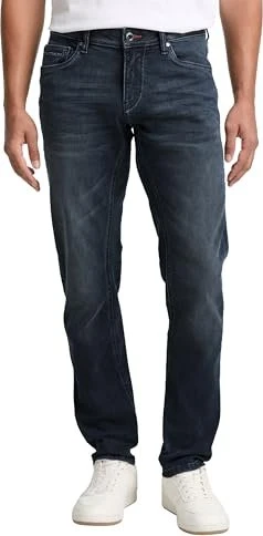 Tom Tailor Curt Tapered mit Strech Jeans blue black denim (Herren)