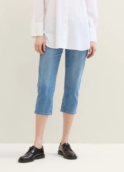 Tom Tailor Kate Caprijeans Jeans light stone wash denim (Damen)
