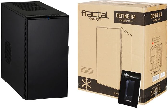 Fractal Design Define R4 Black Pearl, schallgedämmt