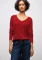Street One V-Neck Pullover racing red (Damen) Vorschaubild