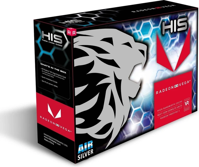 HIS Radeon RX Vega 64 Limited Edition, 8GB HBM2, HDMI, 3x DP