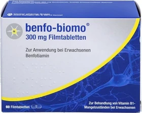 biomo pharma Benfo-biomo 300mg Filmtabletten, 60 Stück
