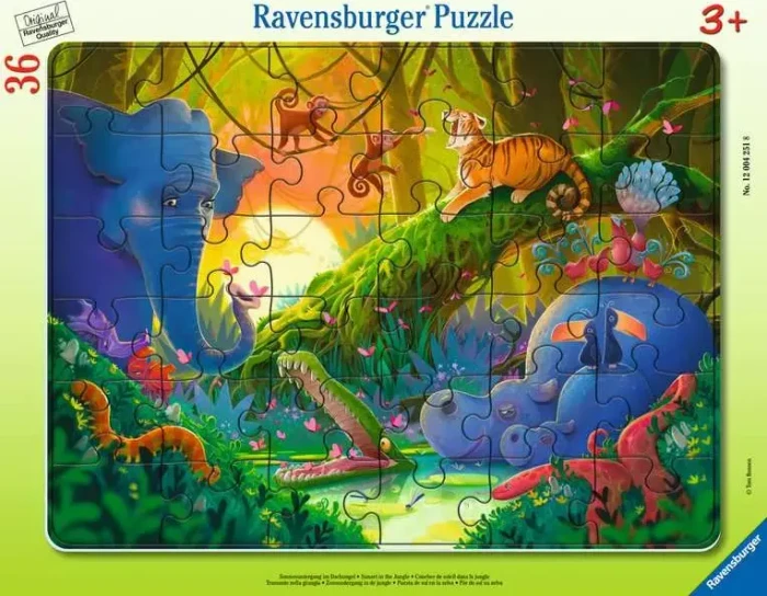 Ravensburger Sonnenuntergang im Dschungel