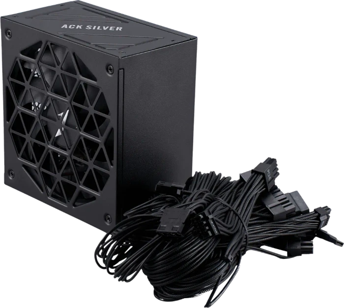 1st Player ACK Silver schwarz 750W, ATX 3.1