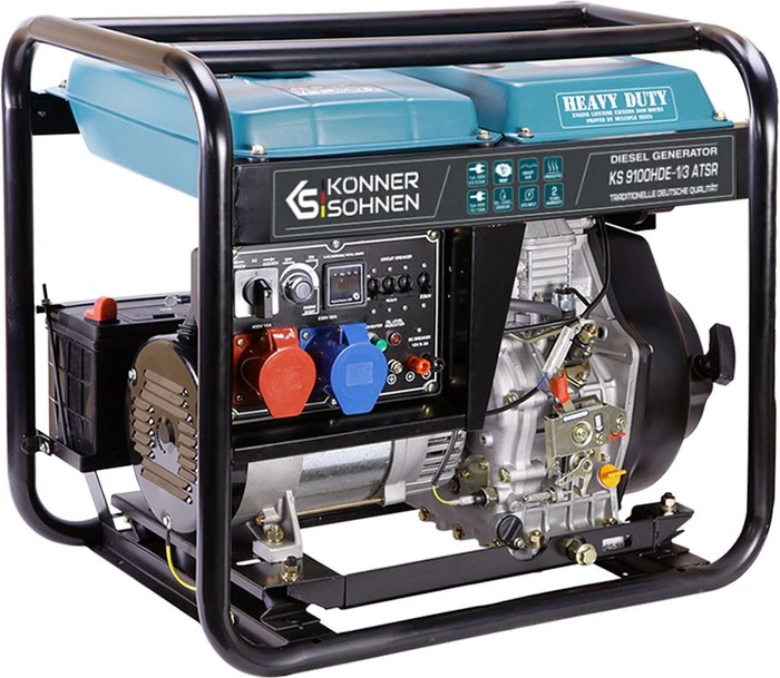 Könner & Söhnen KS 9100HDE-1/3 ATSR Diesel-Stromerzeuger