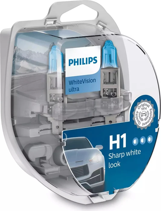 Philips WhiteVision ultra H1 55W, 2er-Pack Box