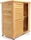 Wiltec Geräteschrank 87x46.5cm braun (51062)