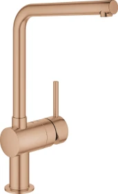 Grohe Minta L-Auslauf warm sunset gebürstet