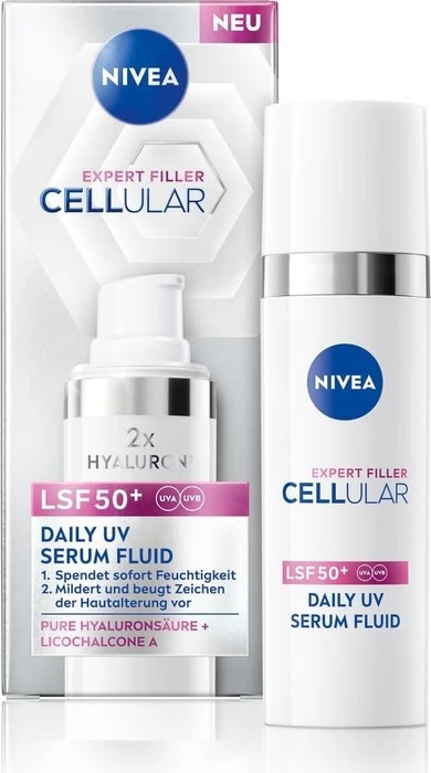 Nivea Cellular Expert Filler Daily UV Serum Fluid LSF50+, 30ml
