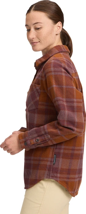 Black Diamond Project Heavy Flannel Hemd langarm clay/fig (Damen)