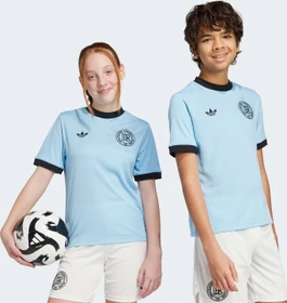 adidas Deutschland Anniversary Trikot kurzarm clear blue/black (Junior)