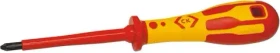C.K Tools T49142-0 Dextro VDE Kreuzschlitz Schraubendreher, PH0x60mm