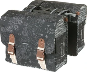 Basil Boheme MIK Doppeltasche Gepäcktasche schwarz