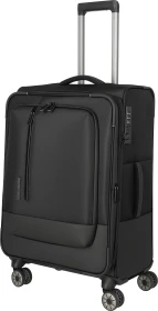 Travelite Crosslite 5.0 4-Rad Trolley M schwarz