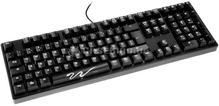 Ducky Shine 3, LEDs weiß, MX Blue, USB, DE