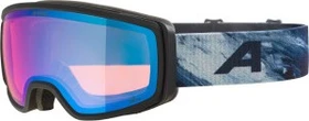Alpina Bivio Q-Lite black-blue matt/mirror blue
