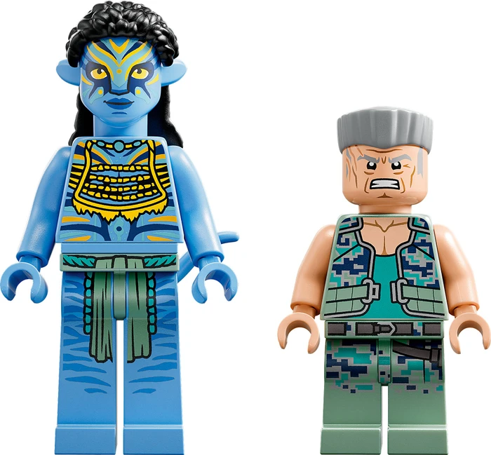 LEGO Avatar - Neytiri und Thanator vs. Quaritch im MPA