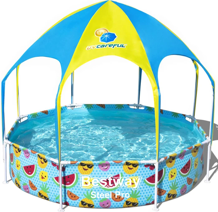 Bestway Splash in Shade Play Steel Pro Frame Pool