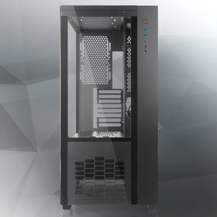 Raijintek Paean Premium, Glasfenster