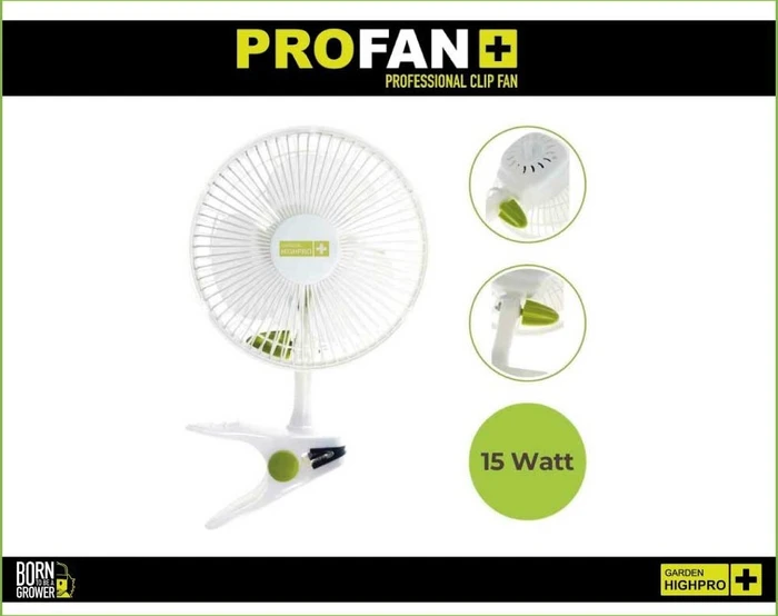 Garden High Pro Profan Clip Tischventilator