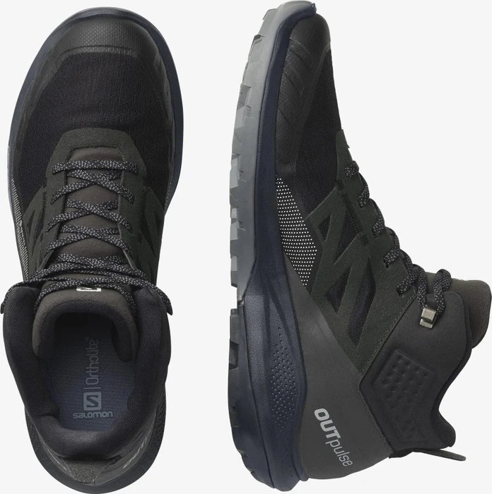 Salomon OUTpulse Mid GTX black/ebony/vanilla ice (Herren)