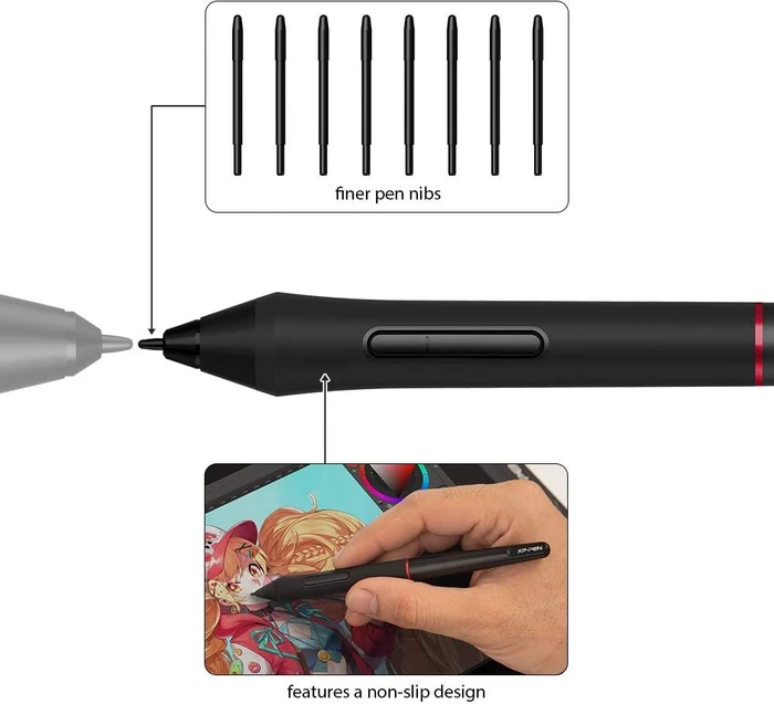 XP-Pen PA2 schwarz