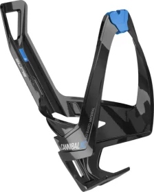 Elite Cannibal XC bio-based Flaschenhalter black glossy/blue graphic