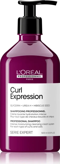 L'Oréal Expert Curl Expression Intense Moisturizing Cleansing Cream Shampoo, 500ml