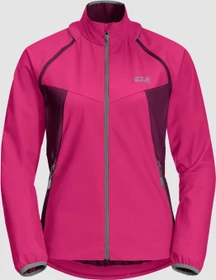 Jack Wolfskin Tandem Softshell Fahrradjacke pink anemone (Damen)