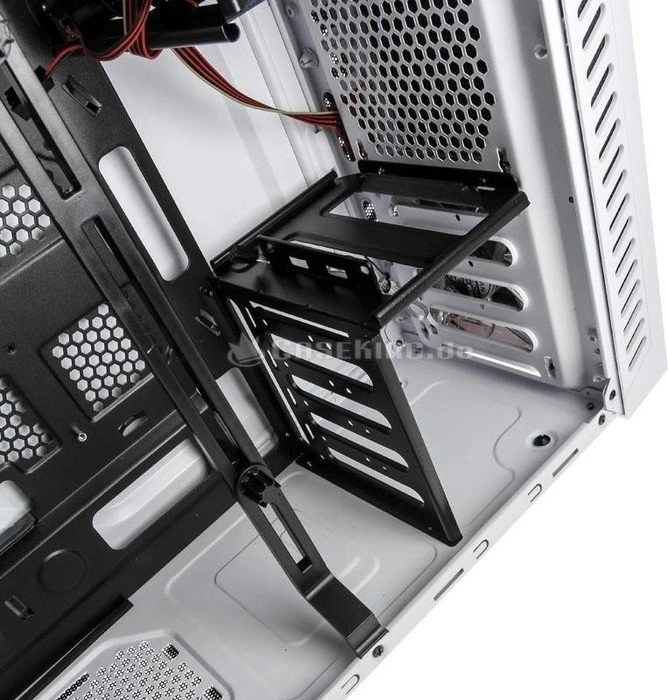 Zalman R1 weiß, Acrylfenster