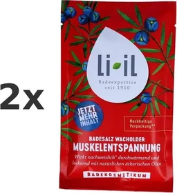 Li-iL Wacholder Muskelentspannung Badesalz, 80g