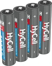 HyCell Power Solution Micro AAA NiMH 1000mAh, 4er-Pack