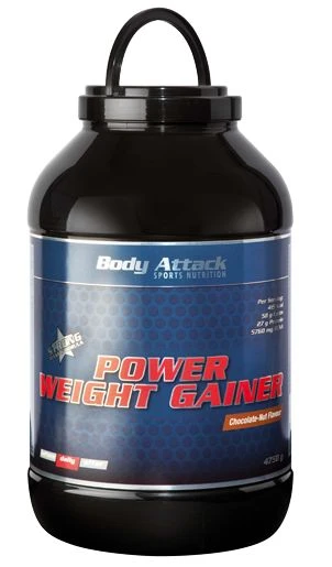 Body Attack Power Weight Gainer Cookies'n Cream 4.75kg
