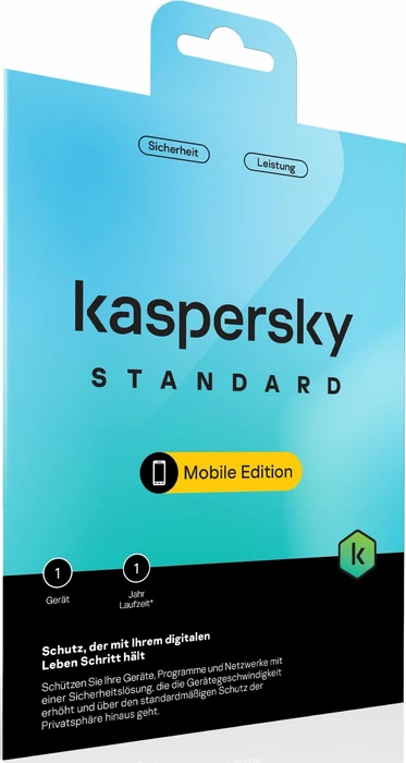 Kaspersky Lab Standard Mobile Edition, 1 User, 1 Jahr, PKC (multilingual) (Multi-Device)