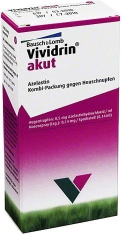 Vividrin akut Azelastin Kombi-Packung gegen Heuschnupfen