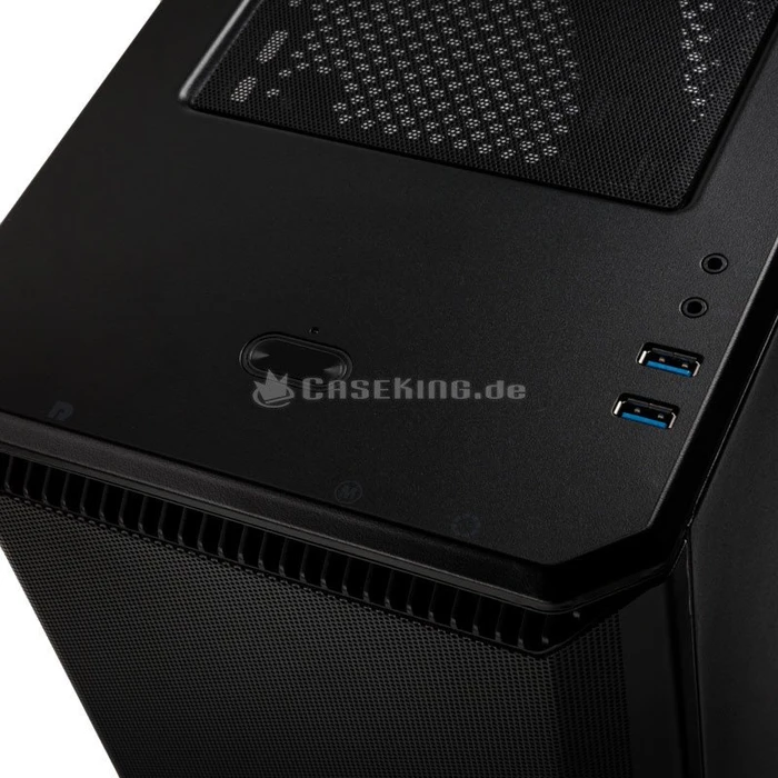Phanteks Eclipse P400A Digital, schwarz, Glasfenster
