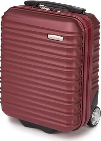 Wittchen Groove Line Trolley 40cm dunkelrot