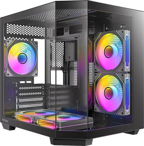 Antec CX M2 ARGB, schwarz, Glasfenster