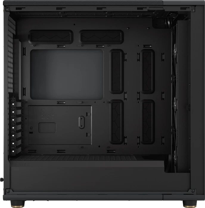 Fractal Design North XL Charcoal Black TG Dark, Glasfenster